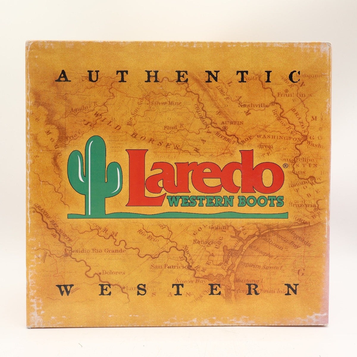 Laredo 551 Kiltie Lace-Up Western Boots Women's 9 Tan Leather NWT Deadstock
