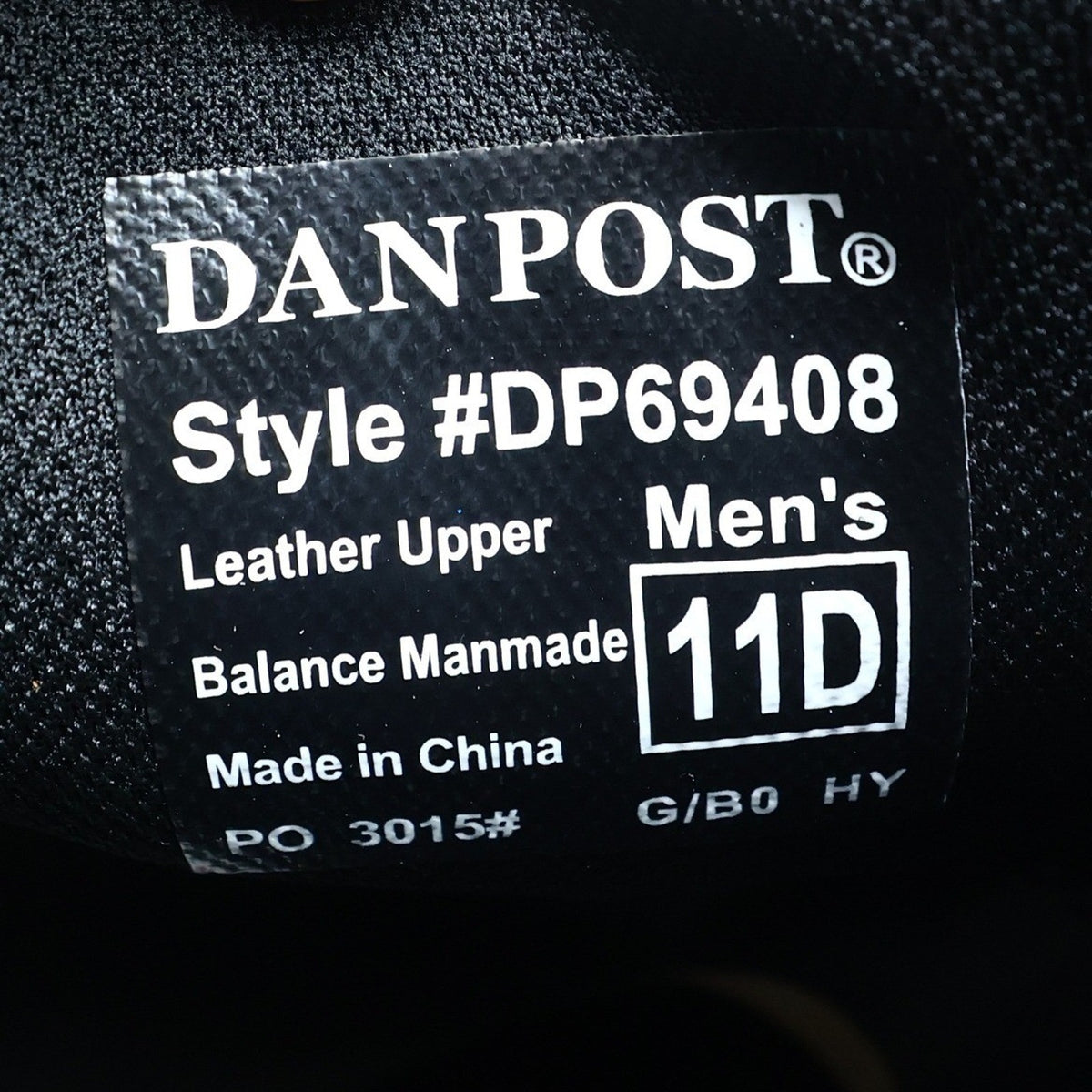 Dan Post Camo Waterproof Western Work Boots Men 11 D Brown Leather NWT Box