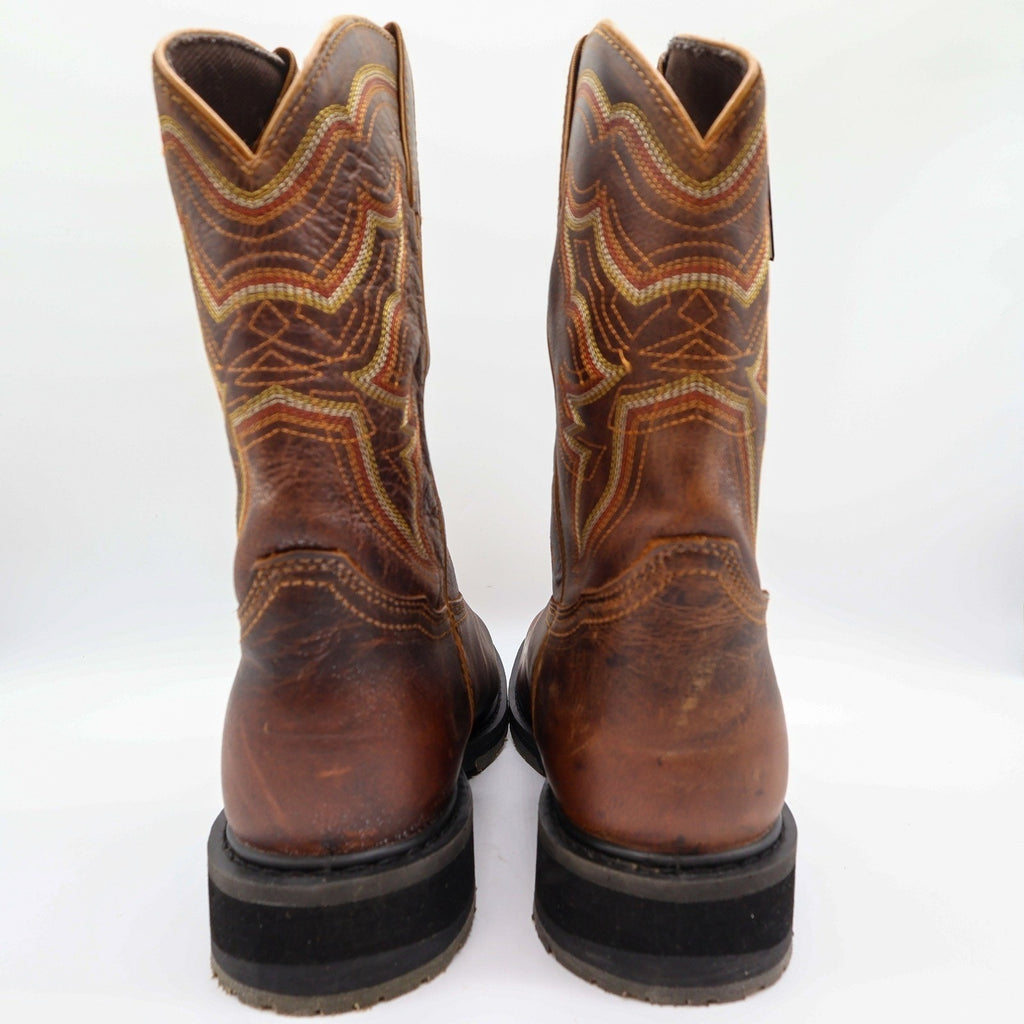 Double-H DH6116 ICE Work Western Boots Mens 13 D Brown Leather NIB Waterproof