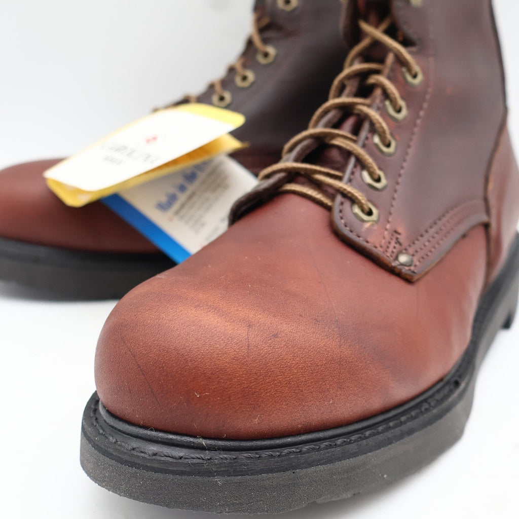 Carolina 8006 Work Boots Mens 10 2E USA Made Briar Pitstop Leather Goodyear Welt