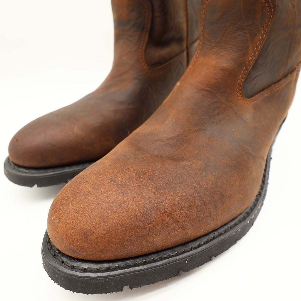 Vintage 90s Double-H 2620 Aero Glide 7 Steel Toe Western Boots Men's 10.5EE USA NIB