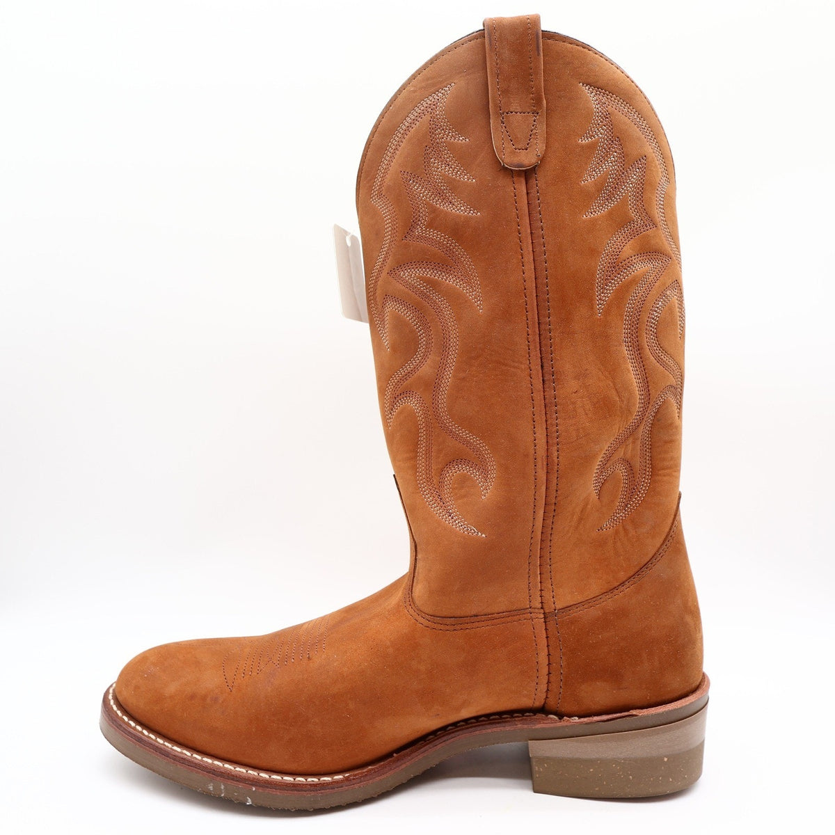Double-H DH3250 Western Boots Mens 12 D Tan Leather New With Tags