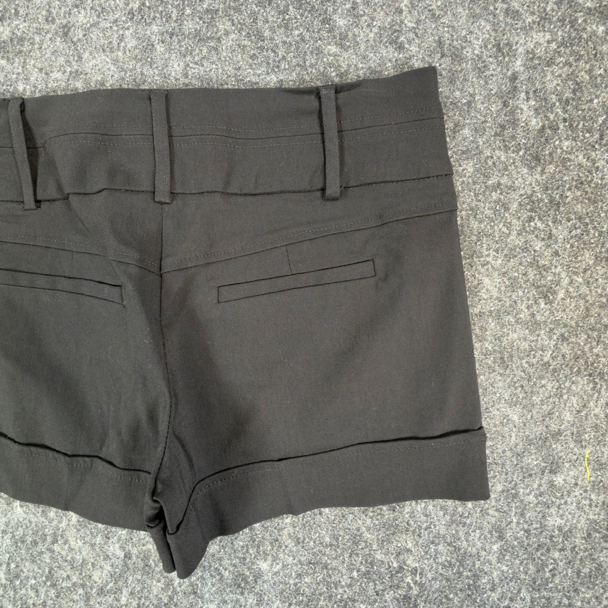 My Michelle Dress Shorts NWT Womens 9 Black Cuffed Trouser Stretch