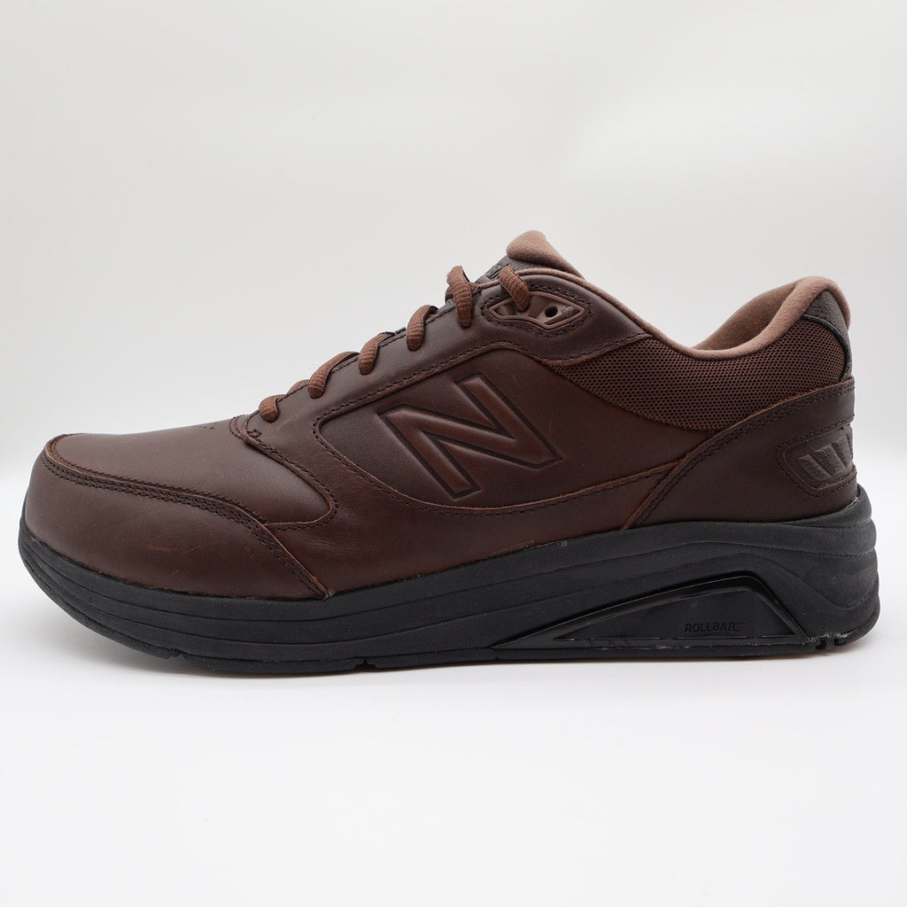 New Balance 928v2 Mens 11.5 Brown Leather Walking Shoes MW928BR2 Rollbar NEW
