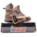 Rocky ErgoTuff Hunting Boots Mens 10.5M Camo Waterproof Insulated NIB - take2supply