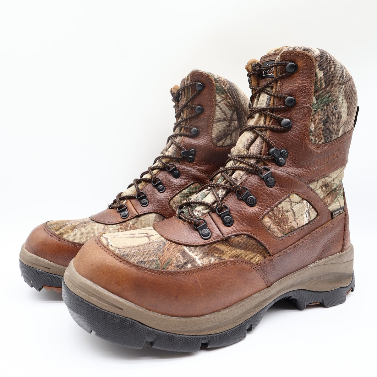 Rocky ErgoTuff Hunting Boots Mens 10.5M Camo Waterproof Insulated NIB - take2supply