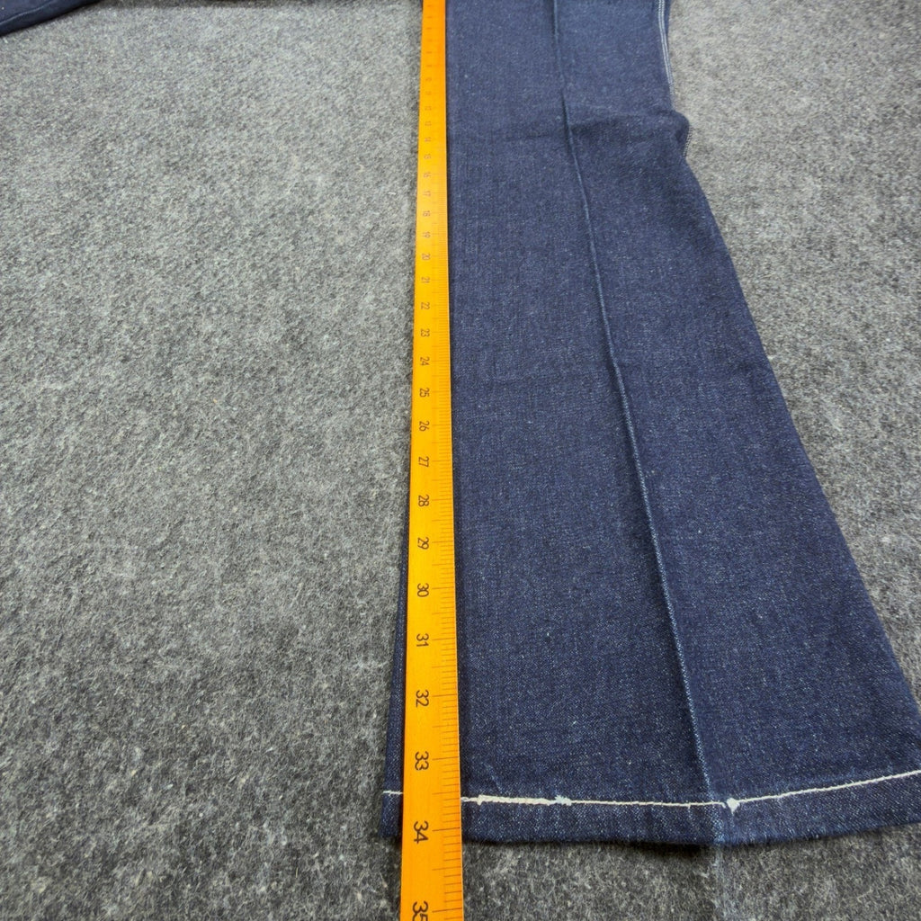 Gino Cappeli Vintage 70s Boot Cut Jeans Mens 34x35 Indigo Cotton Denim NWT - take2supply