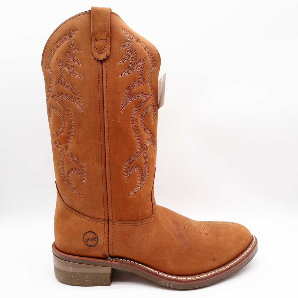 Double-H DH3250 Work Western Boots Mens 11.5 D Tan Leather NWT