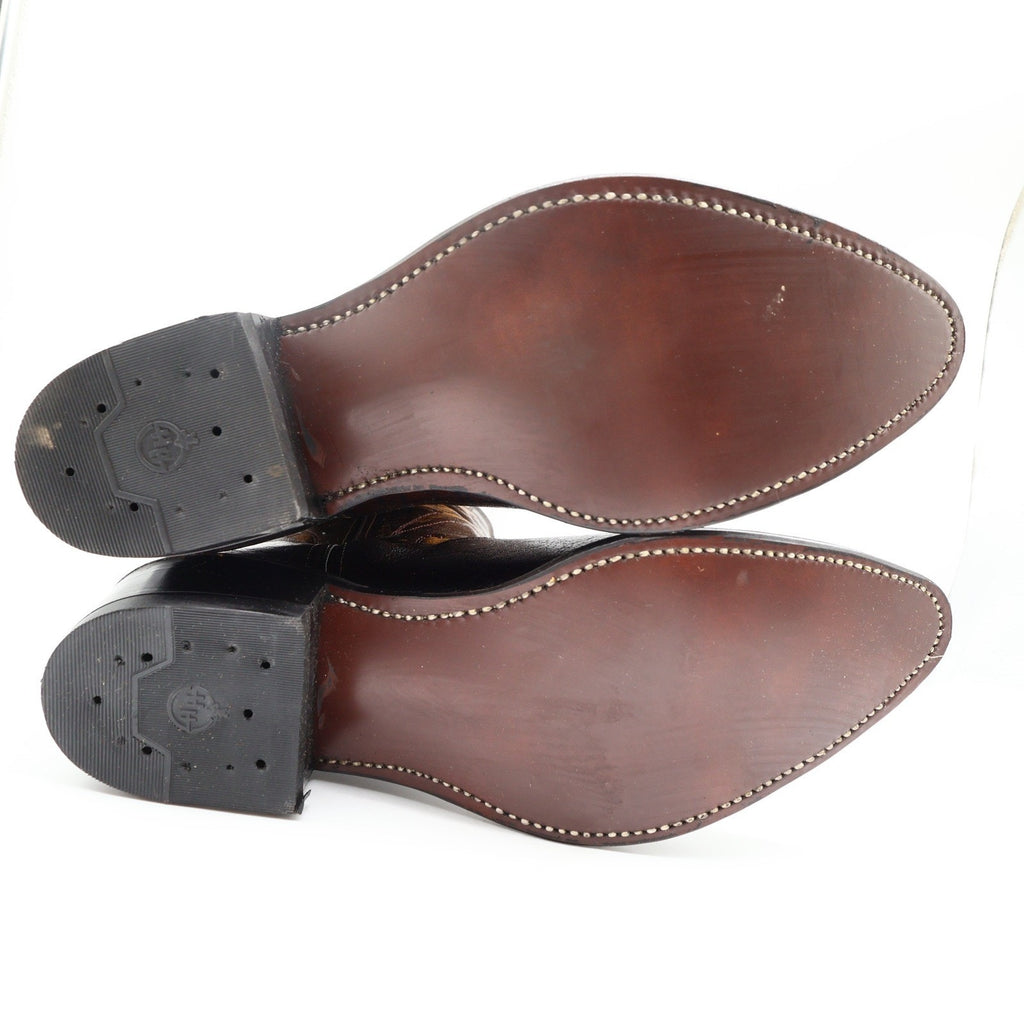 Double H 1927 Cowboy Boots Mens 11 D Brown Leather Western Deadstock NEW