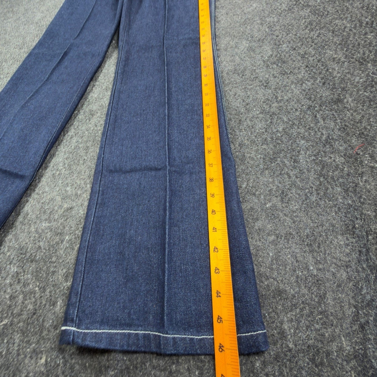 Gino Cappeli Vintage 70s Boot Cut Jeans Mens 34 Indigo Cotton NWT