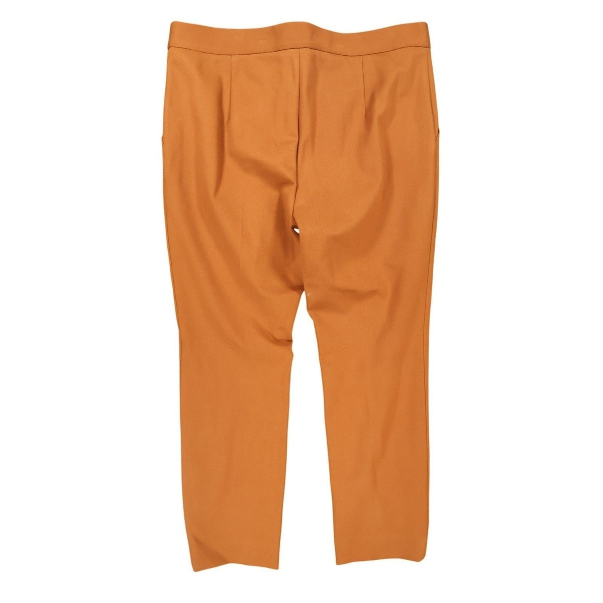 Preston & York Dress Pants Womens 14 Orange Rayon Blend Slim Ankle Career New