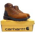 Carhartt Ironwood Work Boots Mens 9.5 M Brown Leather Alloy Toe Waterproof NWT - take2supply