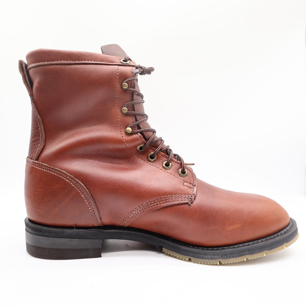 Double-H Vintage 90s Packer Boots Mens 11 D Brown Leather Gore-Tex USA NWT Box