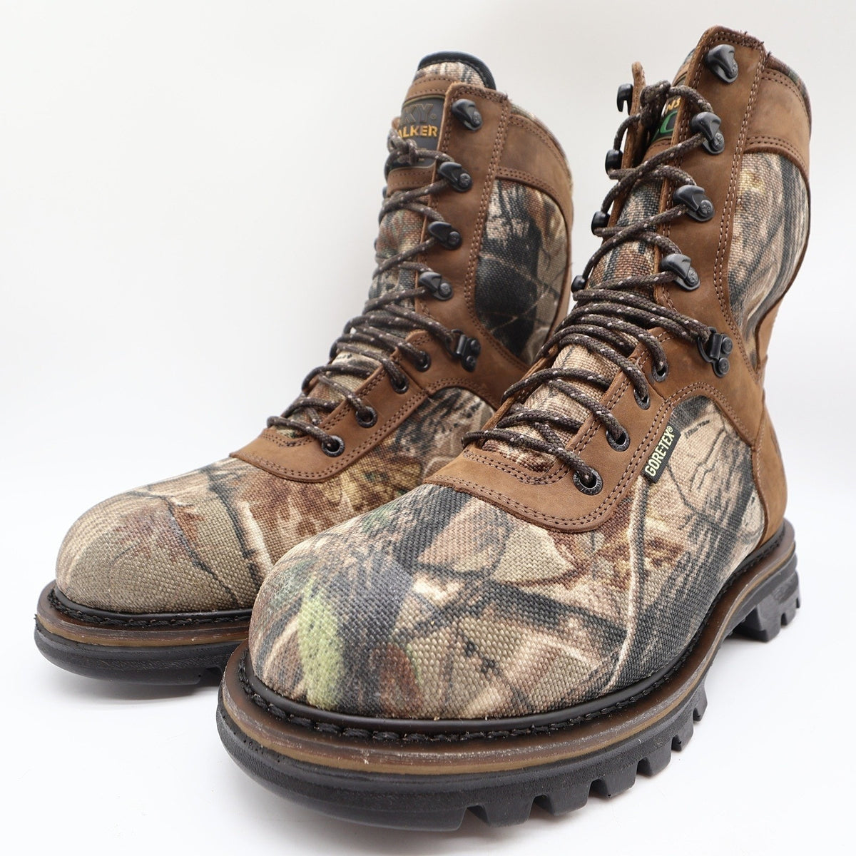 Rocky Sport Cornstalker 9" Hunting Boots Mens 8M Brown Camo GORE-TEX NIB