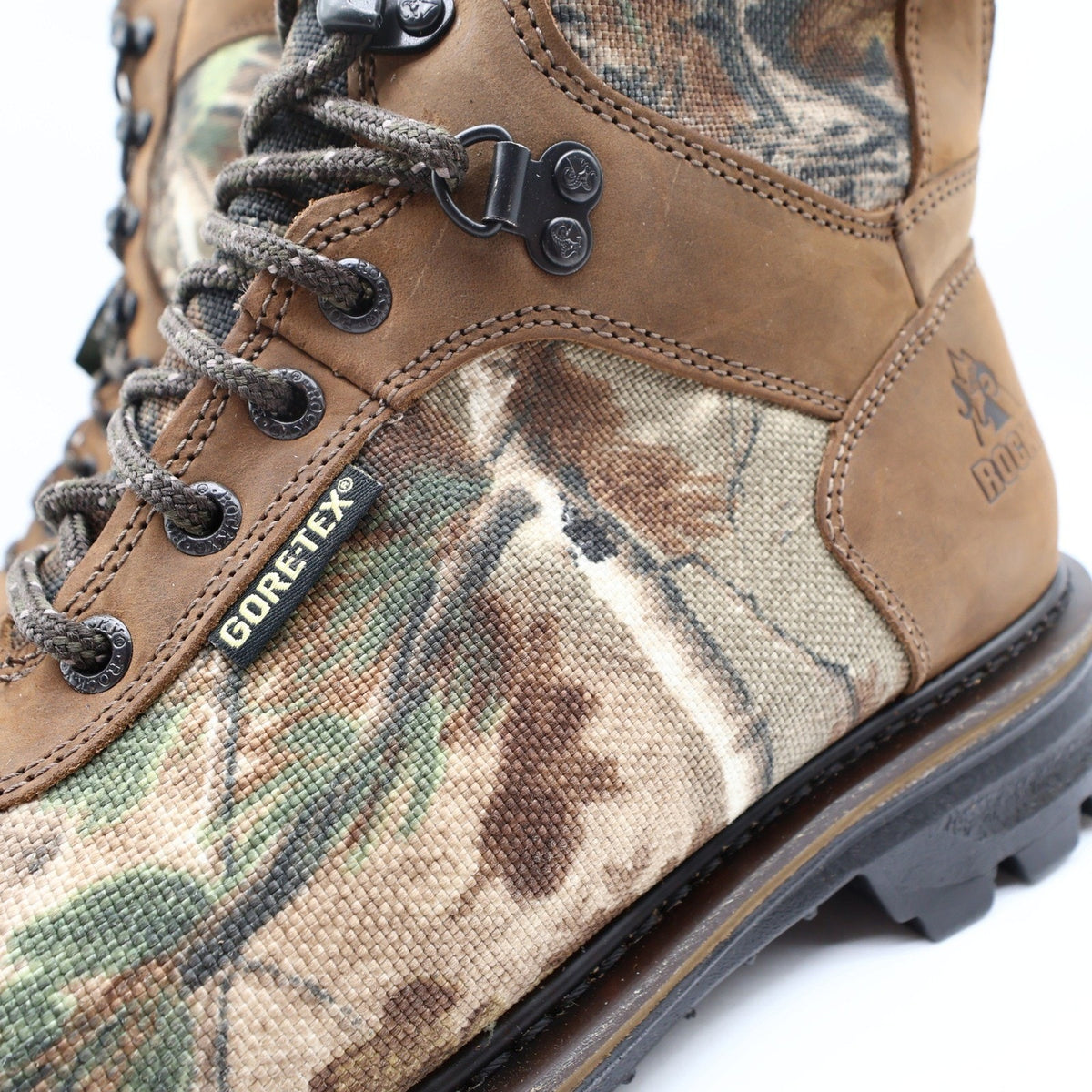 Rocky 9128 CornStalker Hunting Boots Mens 10M Camo Leather Gore-Tex New