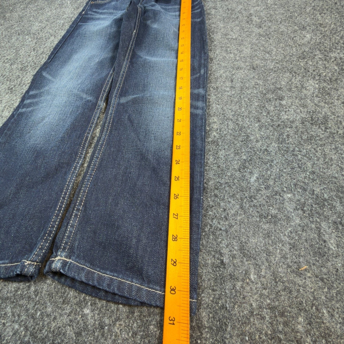 Levi's Modern 514 Slim Straight Jeans Boys 7X Regular Dark Sky Blue Denim NWT