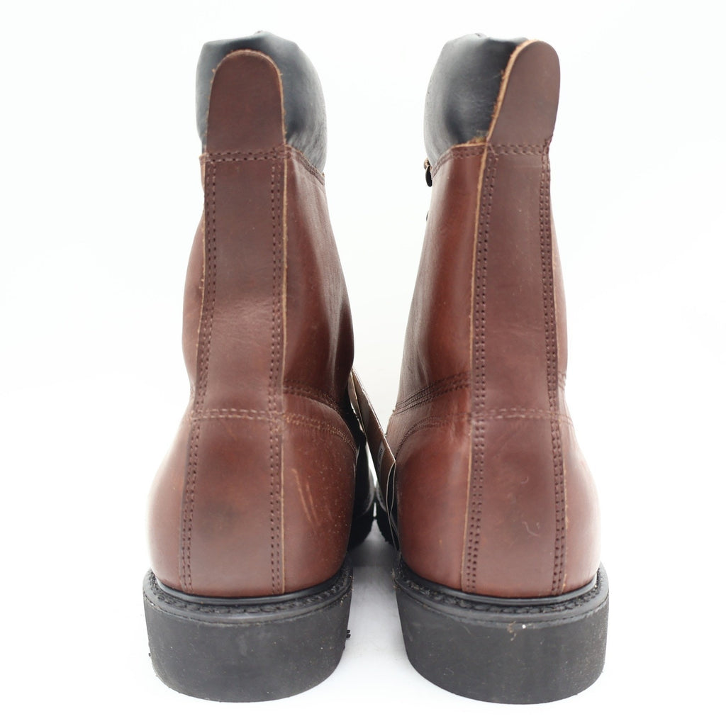 Carolina Work Boots Mens 13 D Vintage USA Leather Brown Lace Up Lug Sole 895