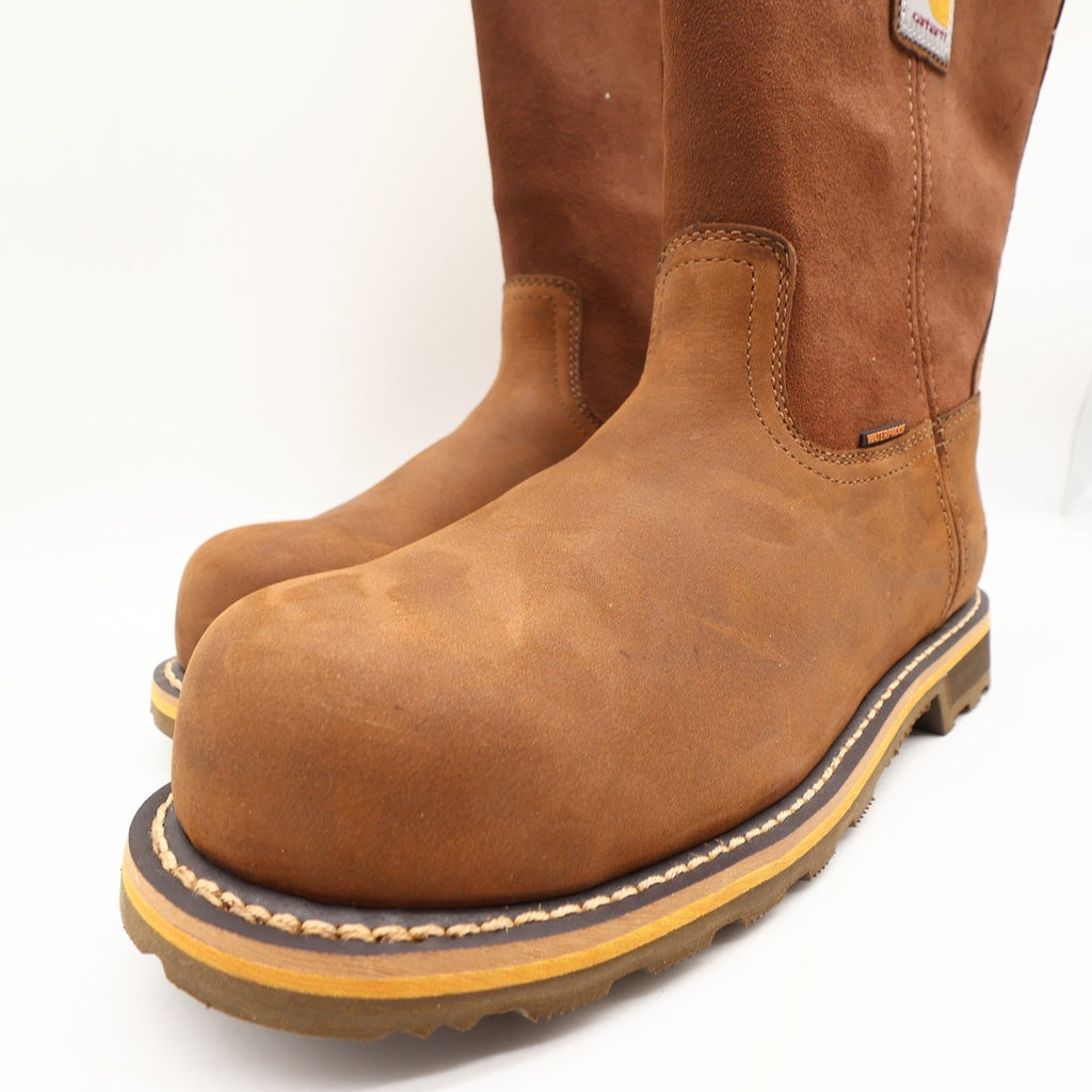Carhartt Work Boots Mens 9.5 M Pull-On Waterproof Composite Toe CMP1453 NIB - take2supply