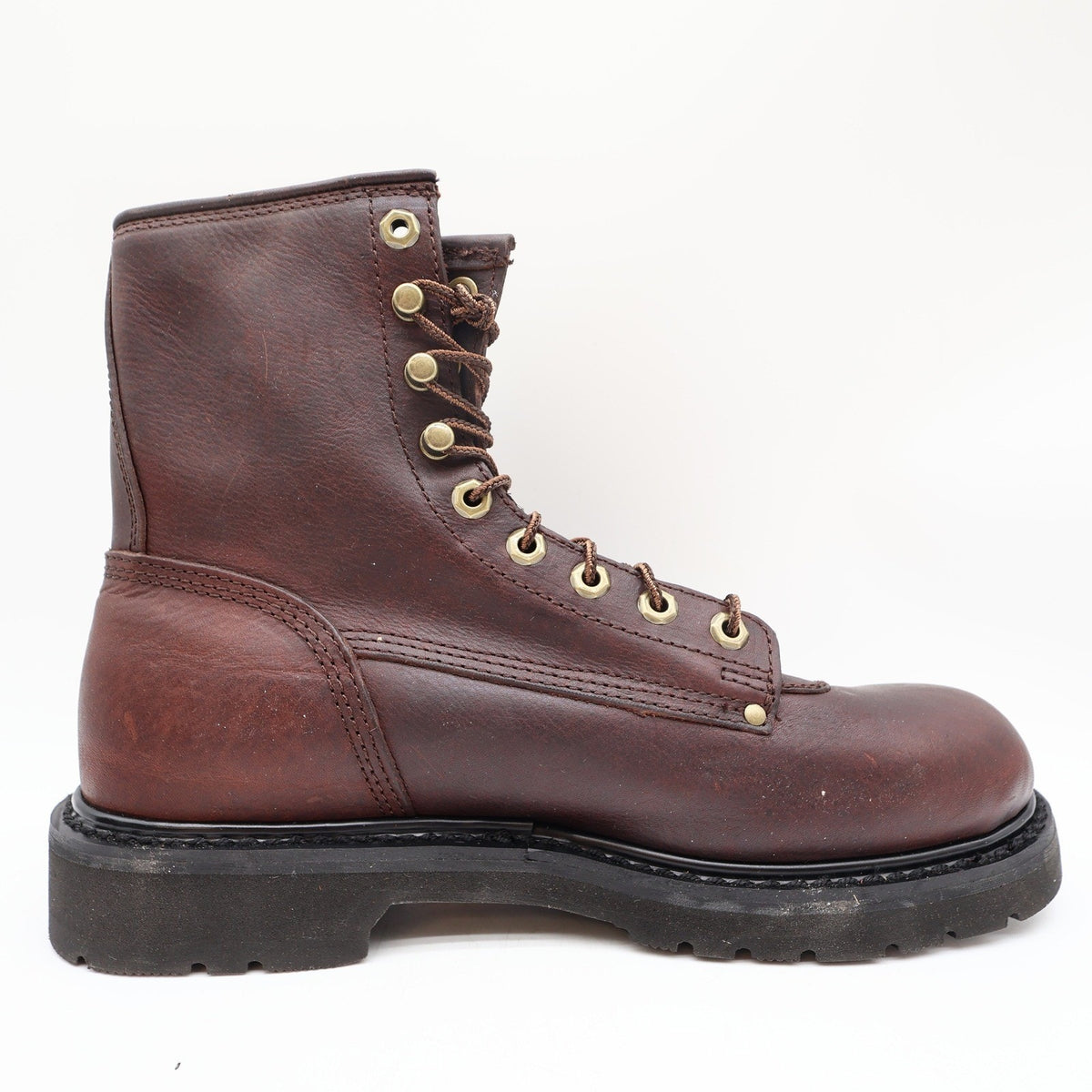 Carolina 8010 Work Boot Mens 9 Brown Briar Retro Leather NWT Electrical Hazard
