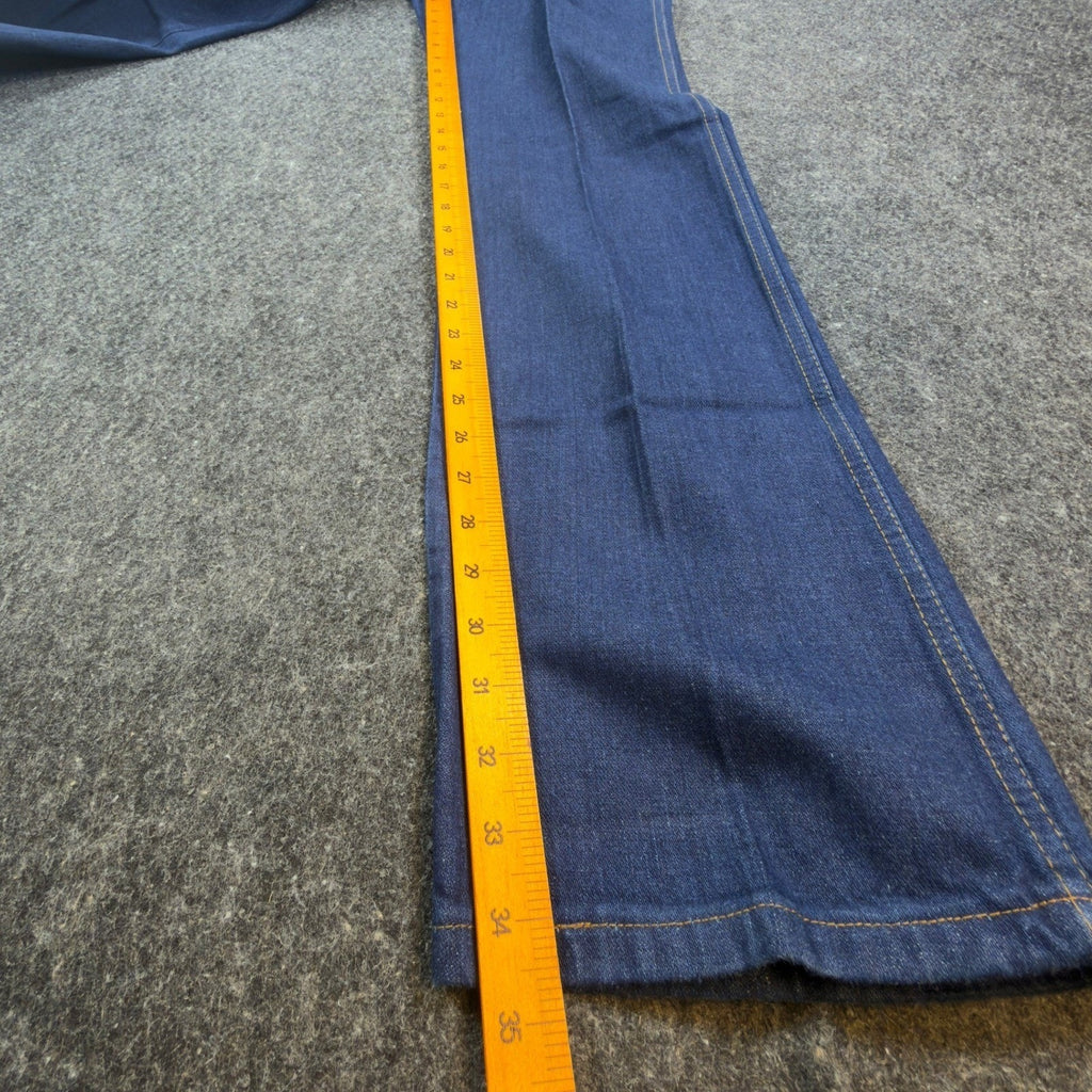 Lady Maverick Vintage 70s Jeans Womens 10 Blue High Waist Elastic NOS NWT