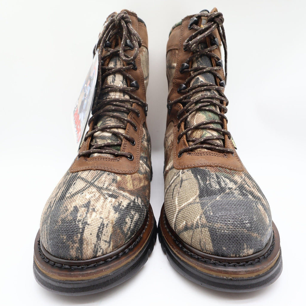 Rocky 9128 CornStalker Hunting Boots Mens 8.5 Camo Leather GORE-TEX New