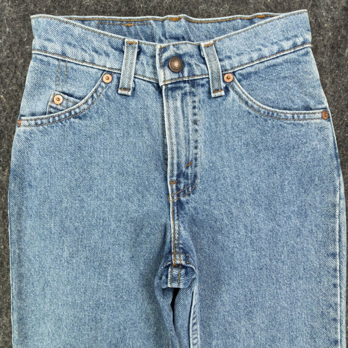 Levi's Vintage 90s 550 Shorts Women 9 Blue Denim Orange Tab USA NWT - take2supply