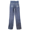 Maverick Vintage 70s Jeans Youth 16 Blue Dark Wash Flare Slim Deadstock