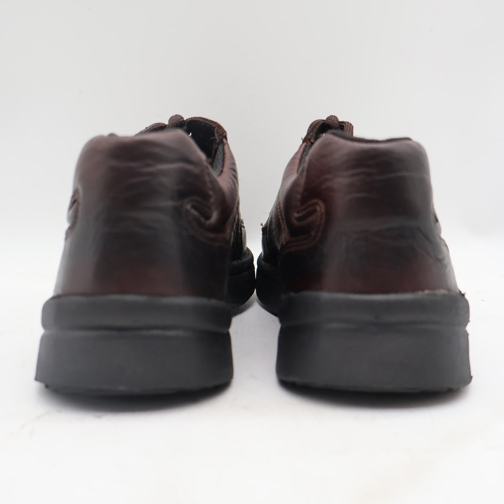 Dexter Aspen Oxford Mens 9.5 M Vintage Walnut Tumbled Leather USA Made C260-2