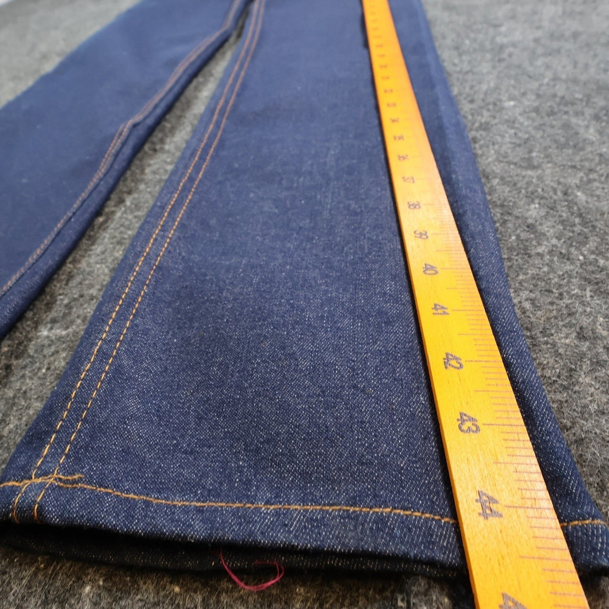 Levi's Vintage 70s Orange Tab Jeans Girls 14 Slim Blue Denim NOS 24x32 - take2supply