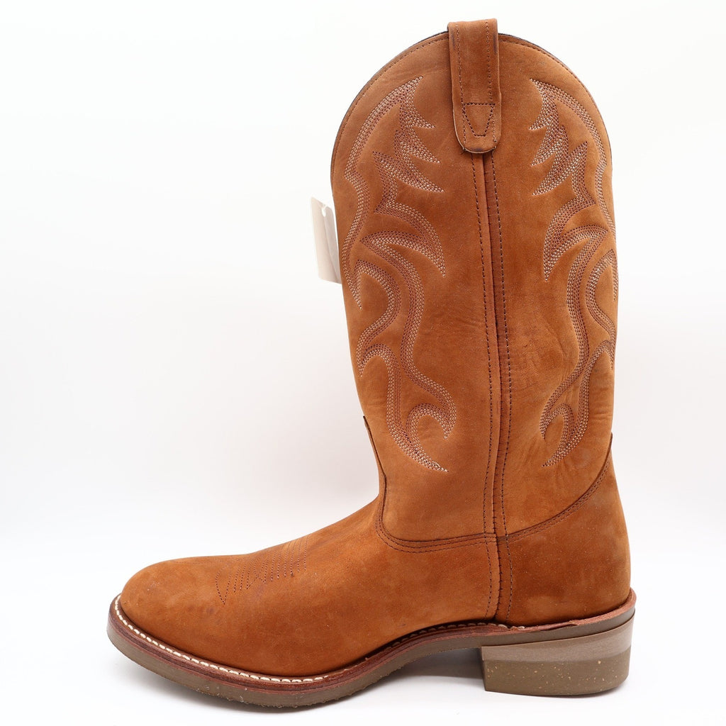 Double-H DH3250 Western Boots Mens 12 D Tan Leather New With Tags
