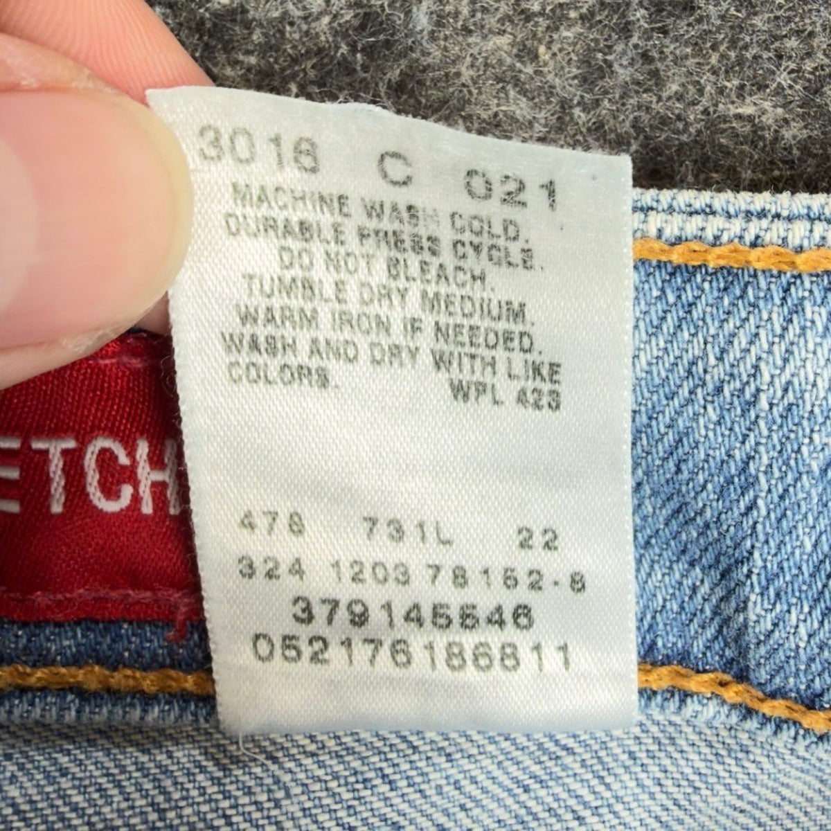 Levi's Y2K Superlow Stretch Shorts Junior 11 Blue Cotton Denim NWT C359