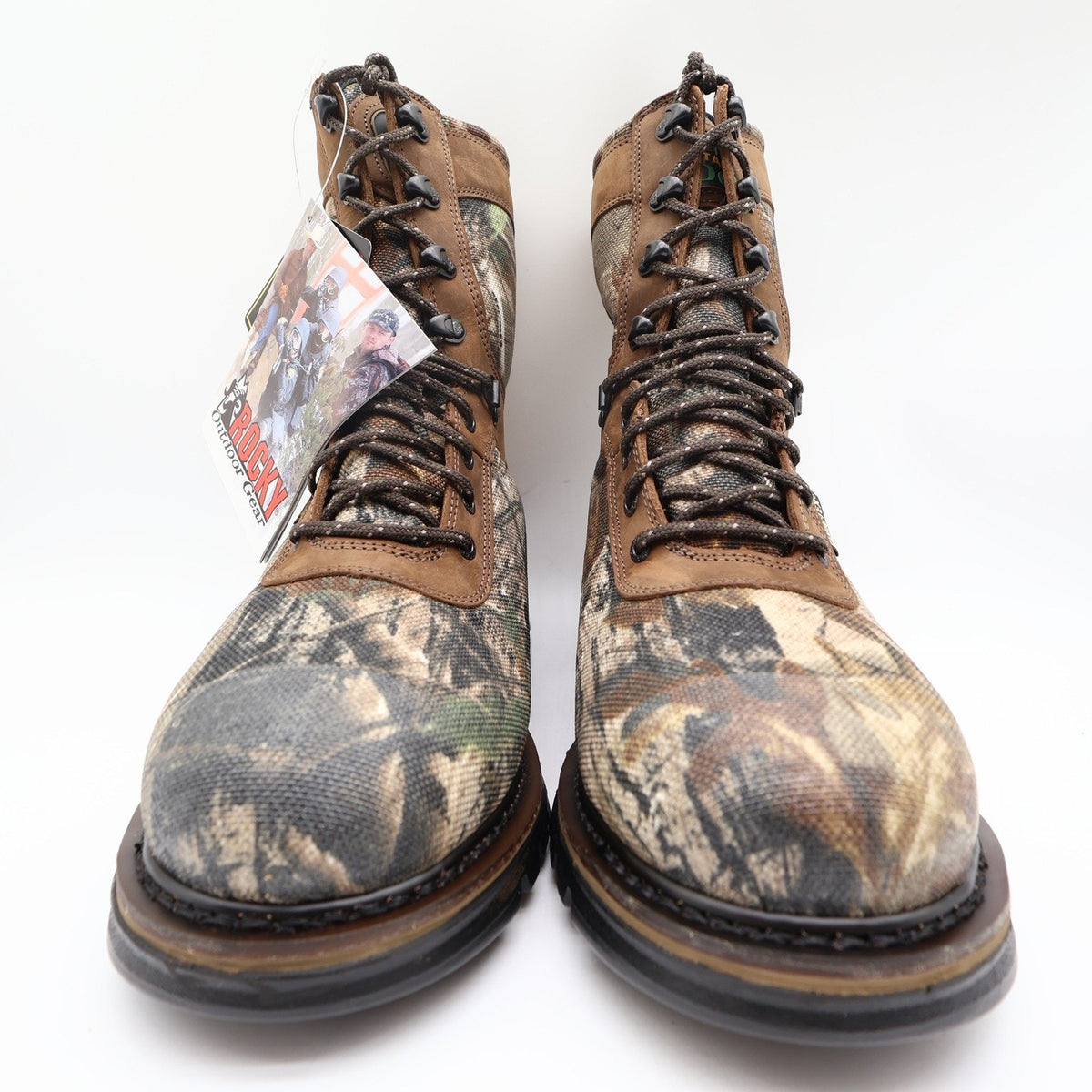 Rocky 9128 CornStalker Hunting Boots Mens 10M Camo Leather Gore-Tex New