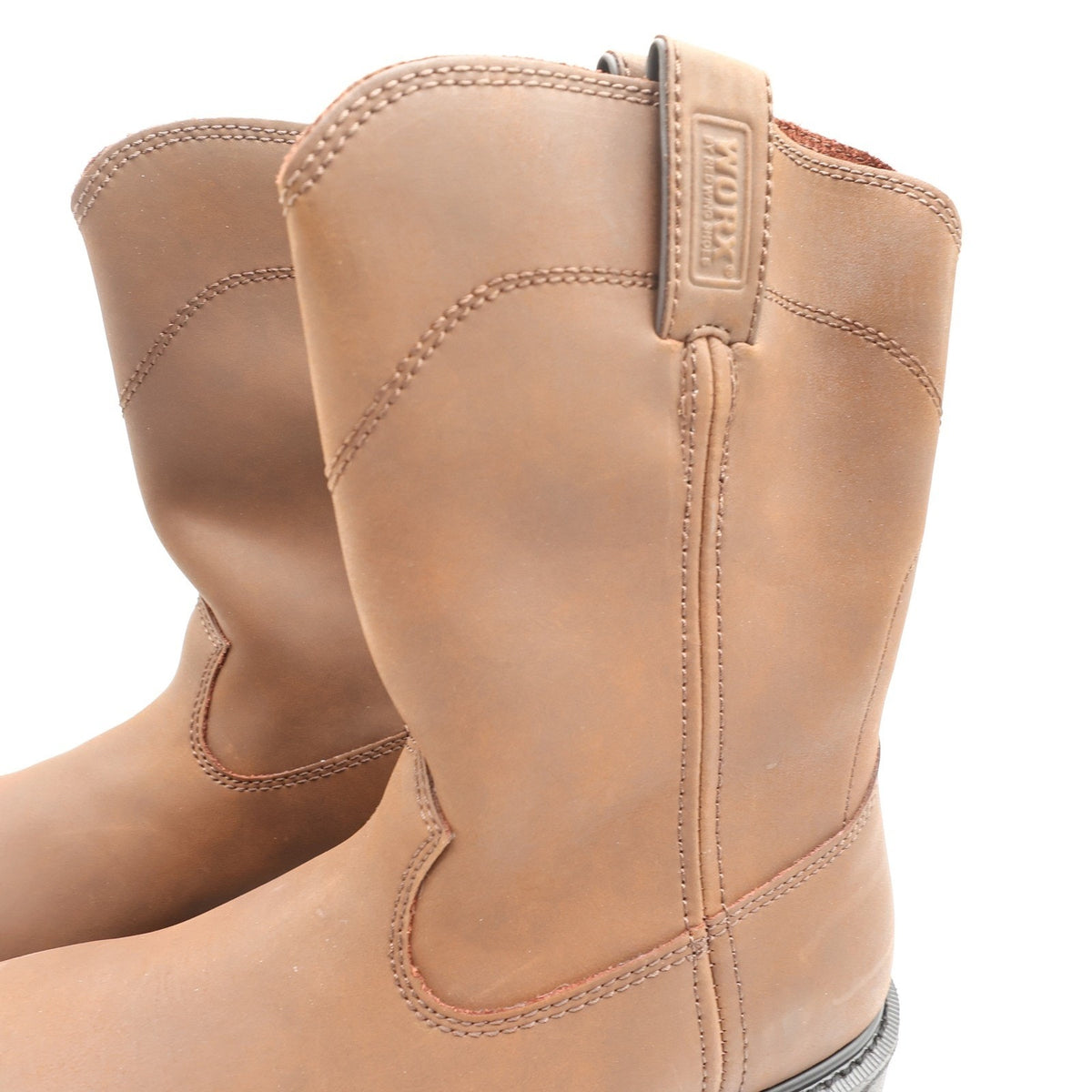 Worx 5701 Steel Toe Work Boots Mens 10.5 Brown Leather New In Box - take2supply
