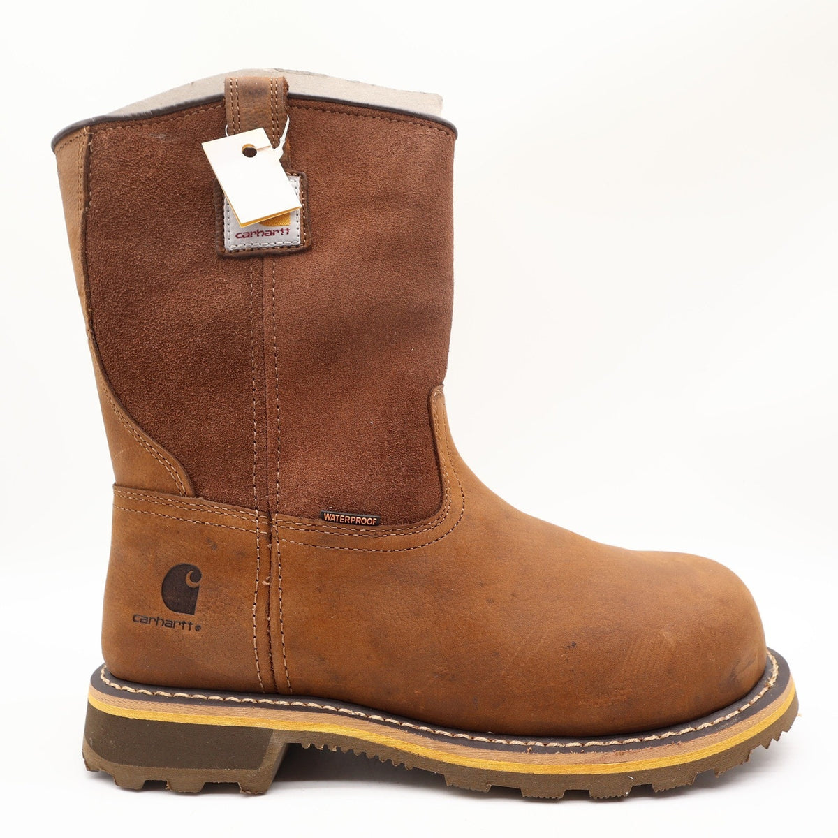 Carhartt Work Boots Mens 9 M Pull-On Waterproof Composite Toe CMP1453 NIB - take2supply