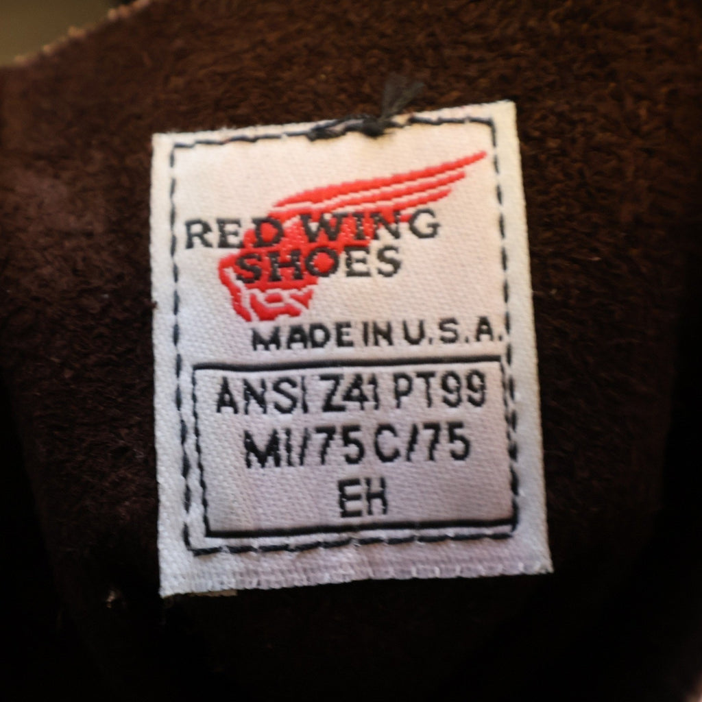 Red Wing 4412-3 Work Boots Mens 12 E2 Brown Leather Steel Toe EH New