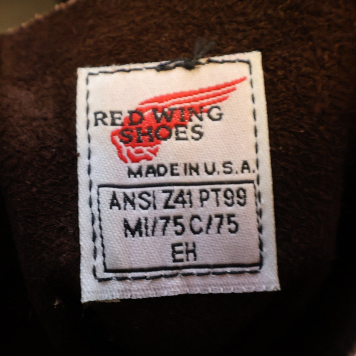 Red Wing 4412-3 Work Boots Mens 12 E2 Brown Leather Steel Toe EH New