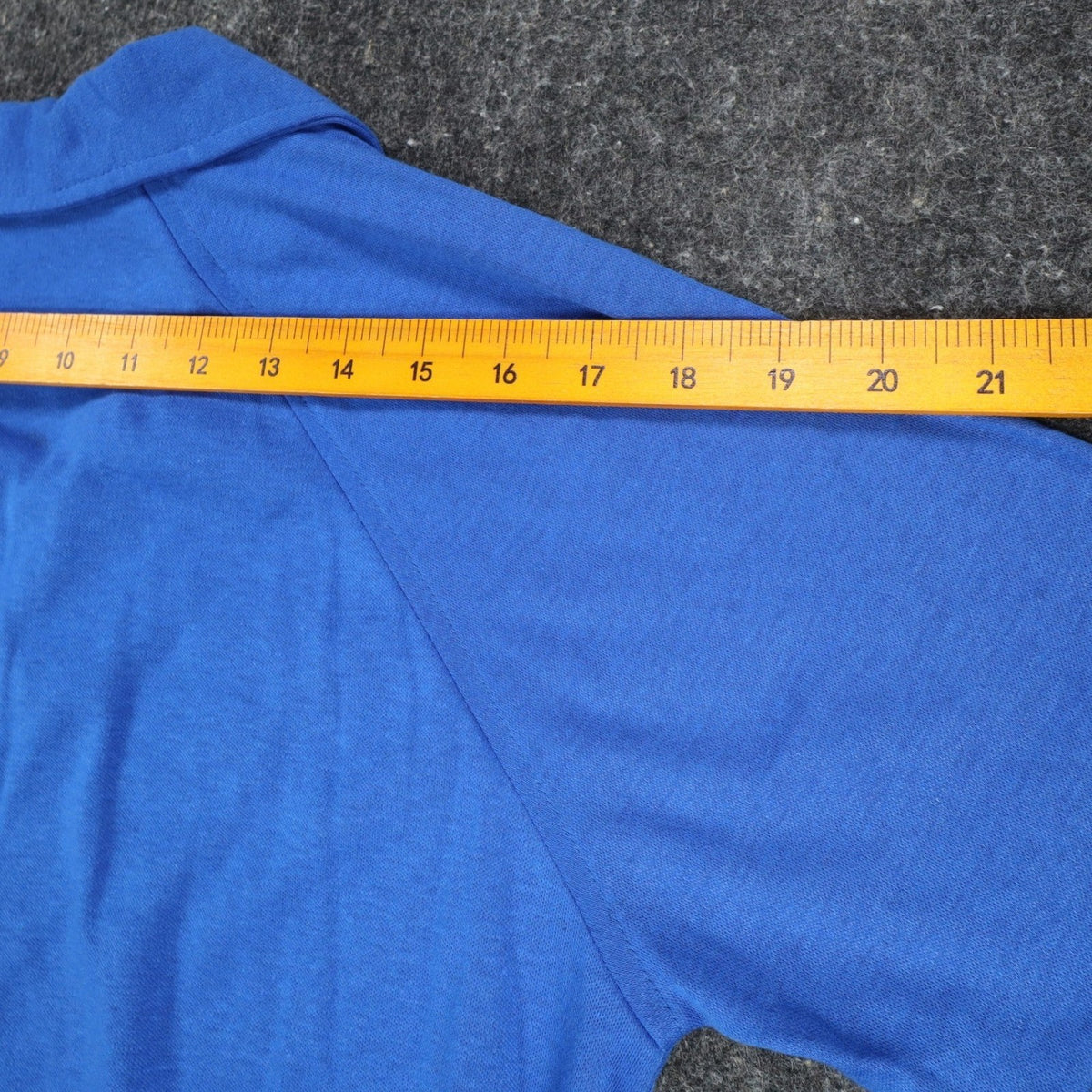 Vintage 1980s Tumbleweeds Blue Raglan Polo Shirt Women’s Small USA Deadstock