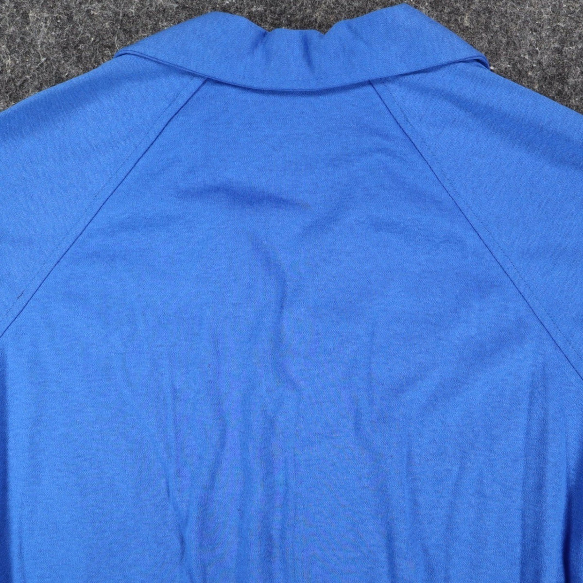 Vintage 1980s Tumbleweeds Blue Raglan Polo Shirt Women’s Small USA Deadstock