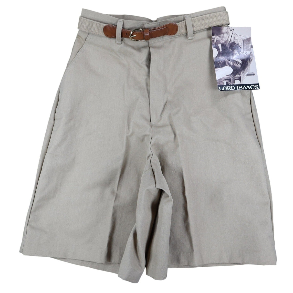 Vintage Lord Isaacs Sport Khaki Culotte Shorts with Belt – Women’s Size 6 – Made in USA