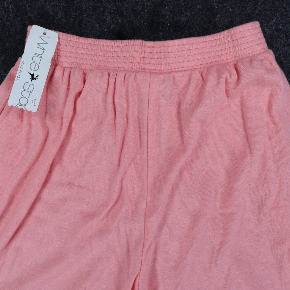 White Stag Vintage 1990s Pink Jersey Knit Shorts New With Tags Size Small