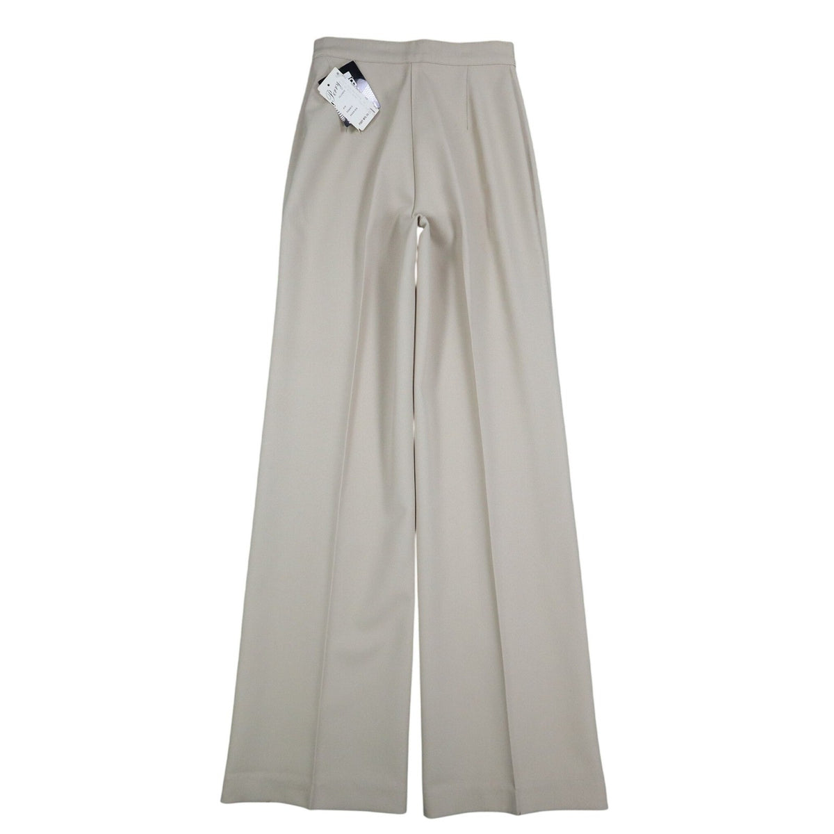 Perry Classics Vintage 70s-80s Tan Wide Leg Trousers New With Tags Size 10