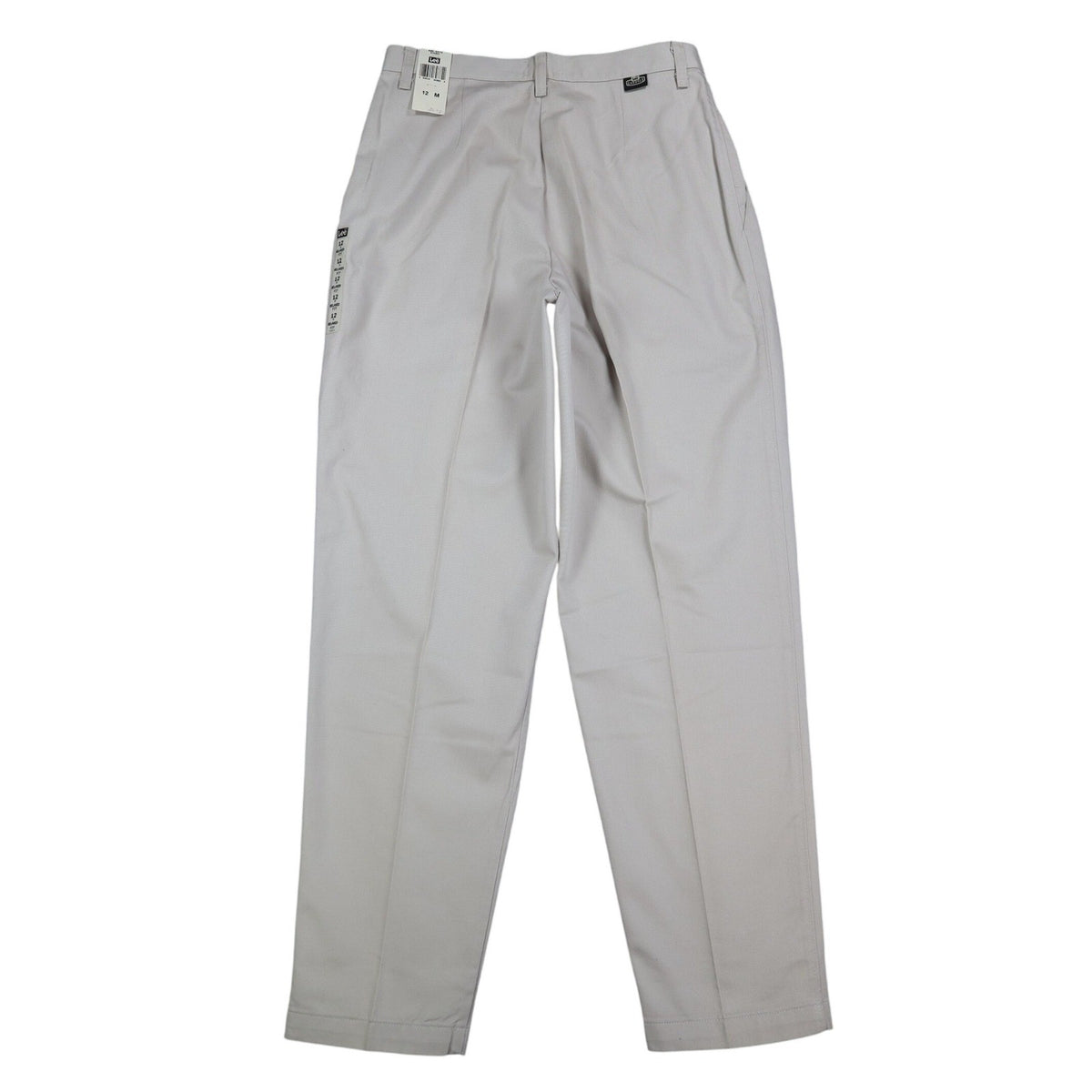 Lee Casuals Womens Vintage 90s Khaki Double Pleat Wrinkle Free Trousers 12 M