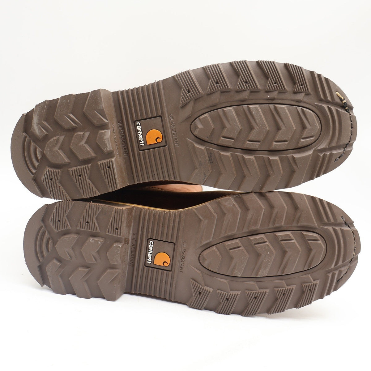 Carhartt Waterproof Pull-On Work Boot Mens 9 Brown Leather Soft Toe CMP1053 - take2supply