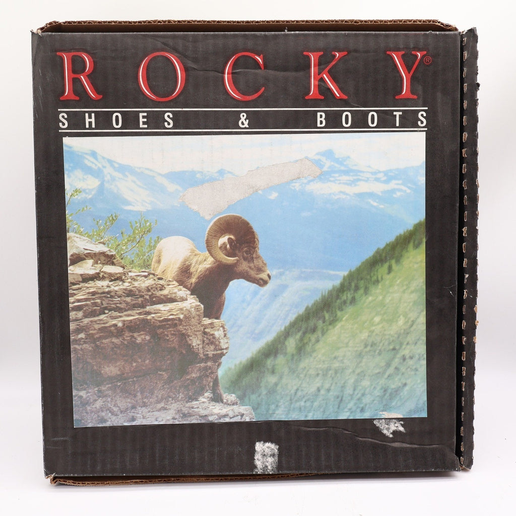 Rocky 2000s Steel Toe Ranger Work Boots Mens 9 Brown Leather Gore-Tex NIB