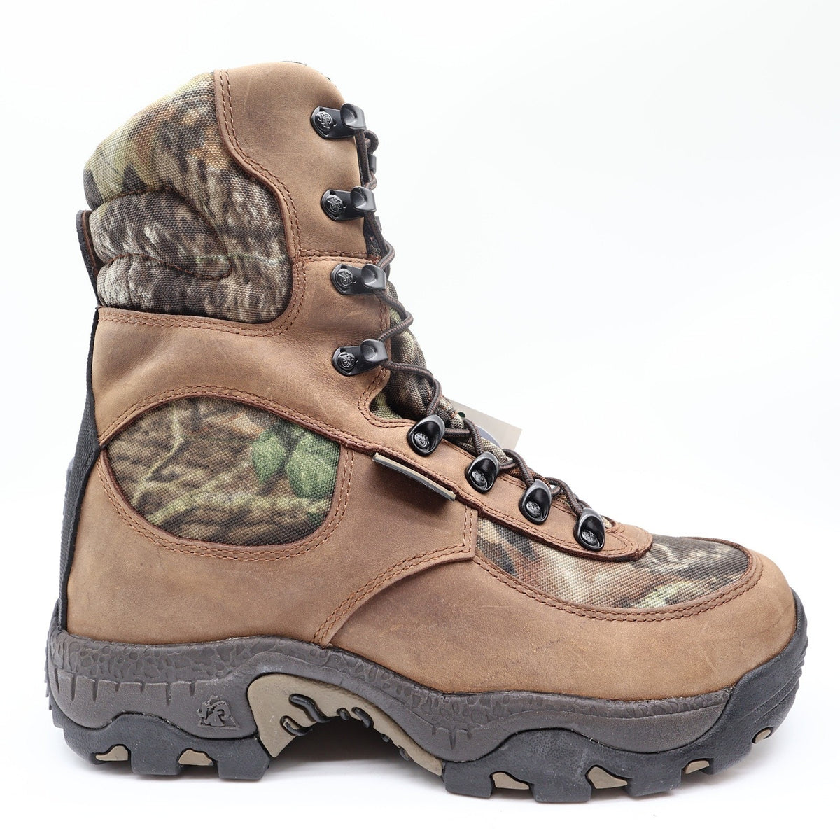 Rocky Y2K Lynx 400 SIQ Hunting Boots Mens 9W Brown Camo Leather New With Box - take2supply