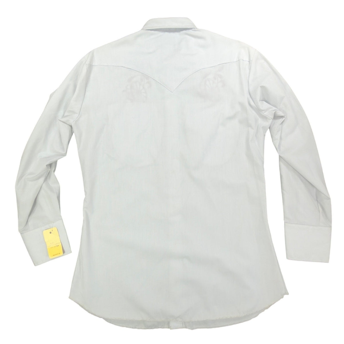 H Bar C Vintage 70s Wheeler Western Shirt Mens 15.5-33 White Embroidered NWT