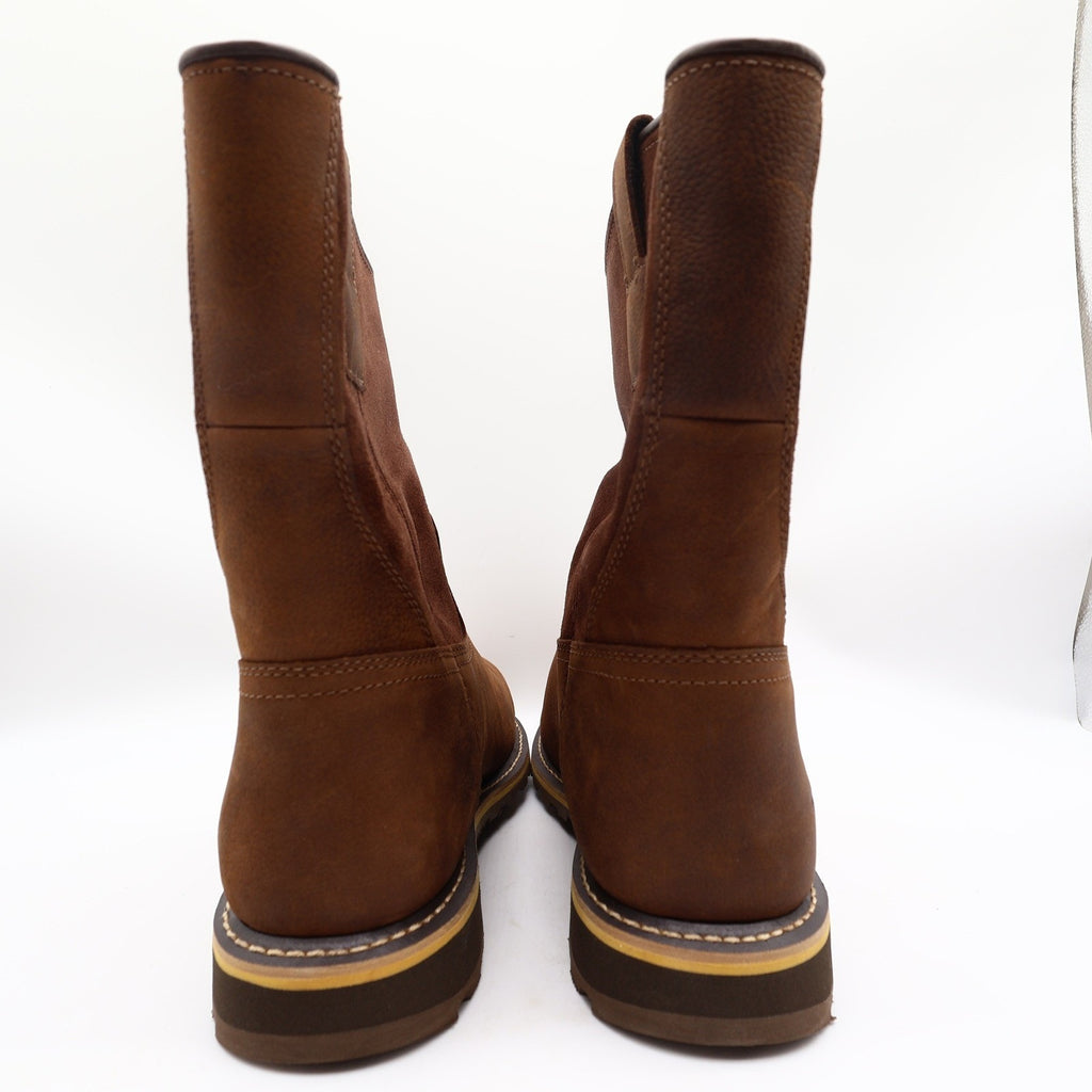 Carhartt CMP1053 Pull-On Work Boot Mens 12W Brown Leather Waterproof New