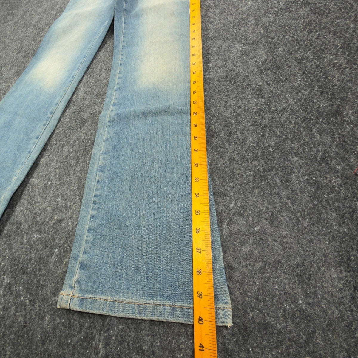 Tommy Jeans Jill Jean Womens 5R Y2K Light Wash Denim Bootcut Flare NWT - take2supply