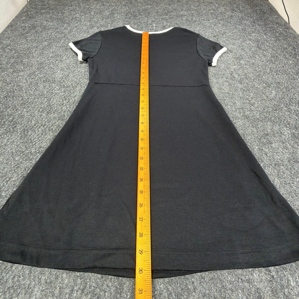 Angel Jones 70s Ringer Dress Womens Small Black Acrylic New Without Tags - take2supply