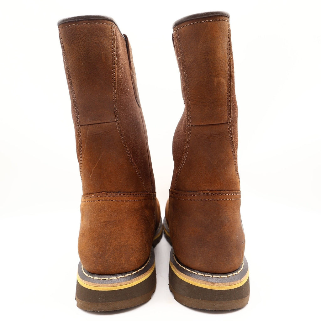 Carhartt Nano Composite Toe Work Boots Mens 10.5W Brown Leather Waterproof NEW